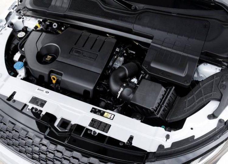 Технические характеристики двигателя Range Rover Evoque 2023-2024 года