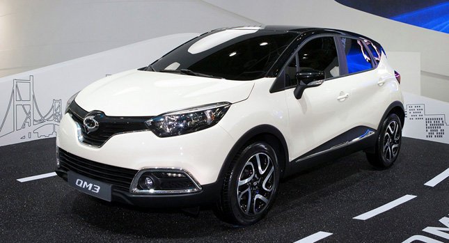 Технические характеристики Renault Captur 2016 модельного года 