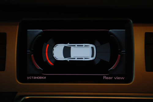 Оригинальный графический дисплей парктроника – акустической парковочной системы