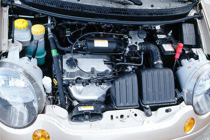4-x цилиндровый двигатель Daewoo Matiz