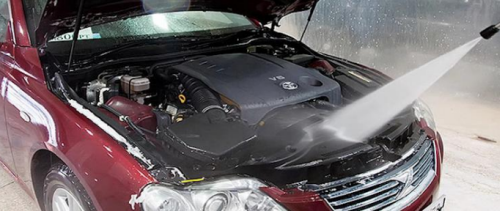 После зимы не поленитесь помыть двигатель самостоятельно или при помощи моющего оборудования на автомойке