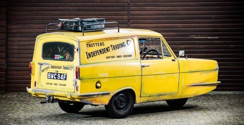 Английский трехколесник Reliant Regal Supervan: зачем было создано это необычное транспортное средство.