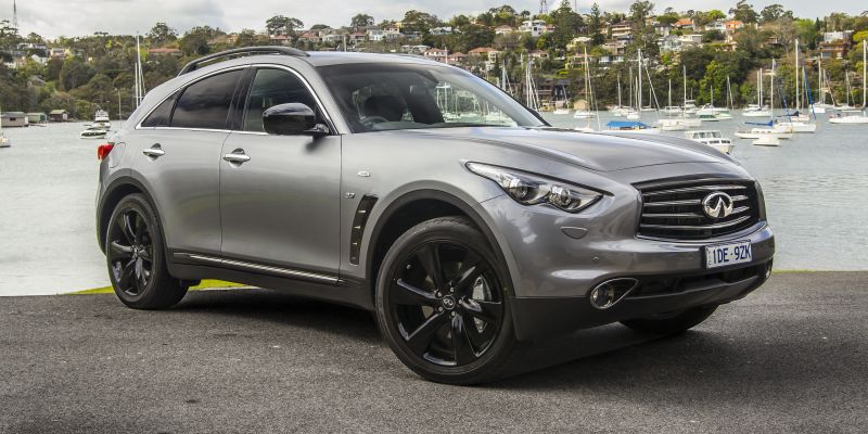 Автомобиль Инфинити QX70 обновлен: когда появится рестайлинг без изменения названия