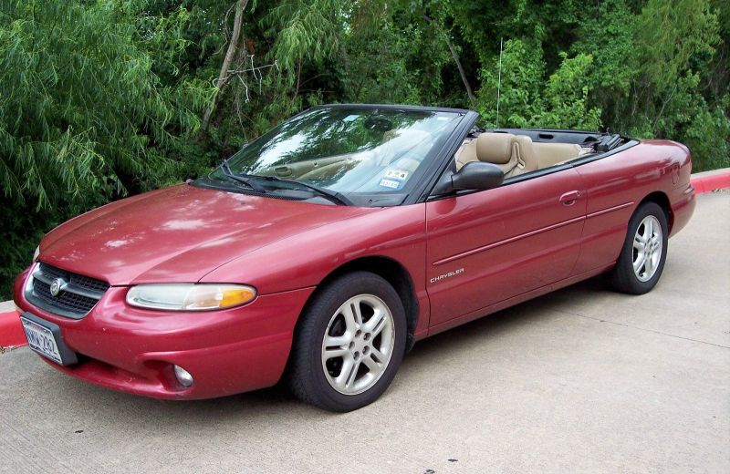 Chrysler Stratus 1998 кабриолет