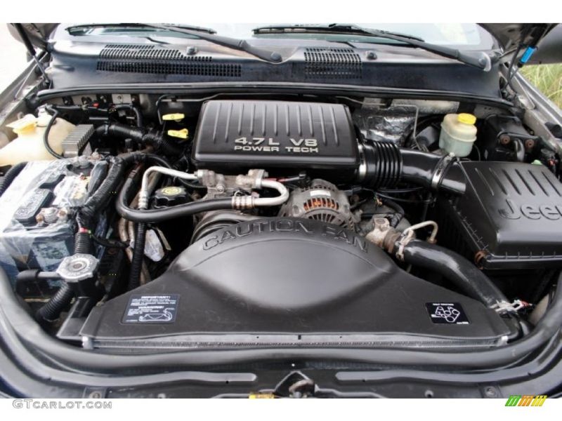 1.7 литра. Jeep Grand Cherokee WJ 4.7 мотор. Jeep Grand Cherokee 4.7 v8. 5.8 Гранд Чероки двигатель. Grand Cherokee 4.7 подкапотка.