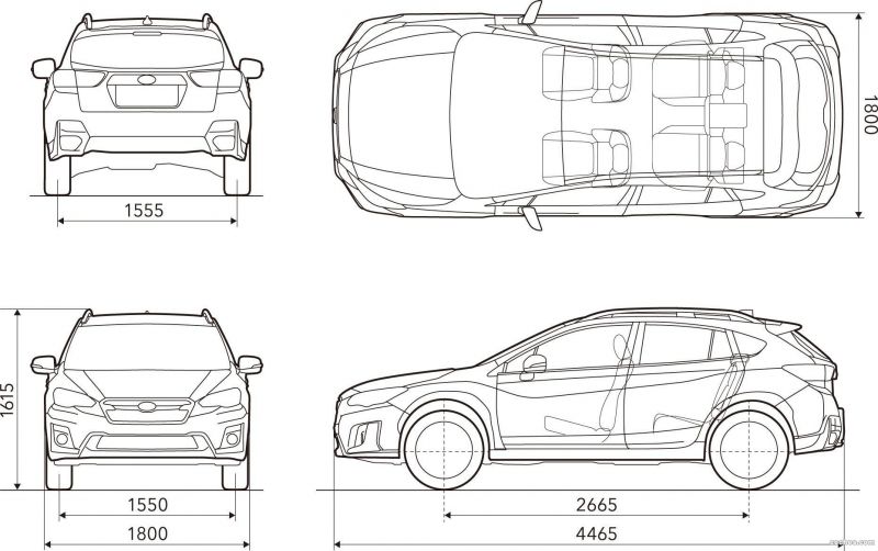 Габариты нового Subaru Forester 2023: размеры удивят простором и комфортом