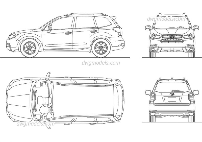 Габариты нового Subaru Forester 2023: размеры удивят простором и комфортом