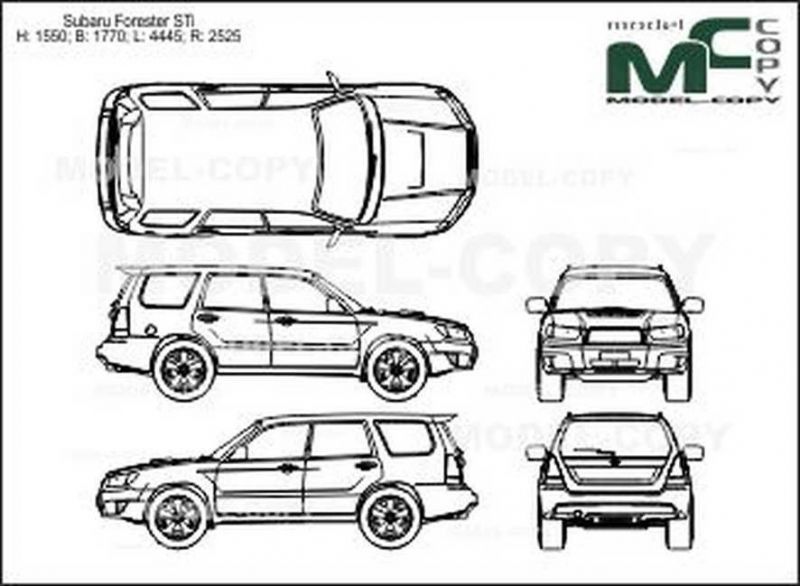 Габариты нового Subaru Forester 2023: размеры удивят простором и комфортом