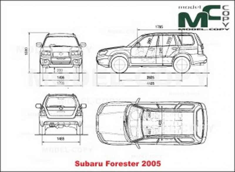 Габариты нового Subaru Forester 2023: размеры удивят простором и комфортом