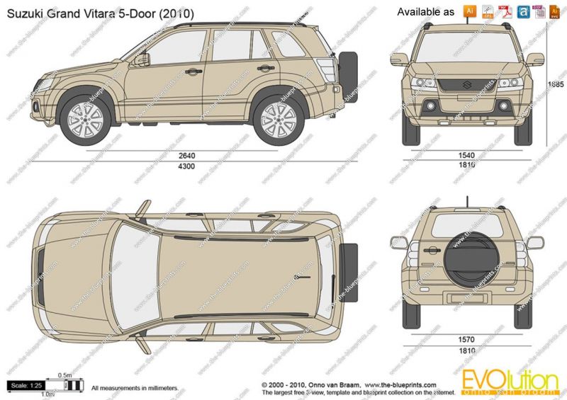 Габариты Suzuki Grand Vitara 2023: как вместительно и комфортно устроиться внутри