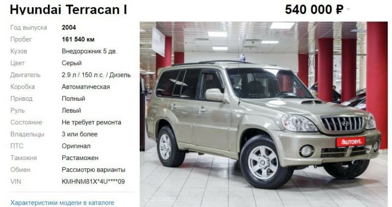 Интересные факты о Hyundai Terracan: что вы знаете об этом внедорожнике