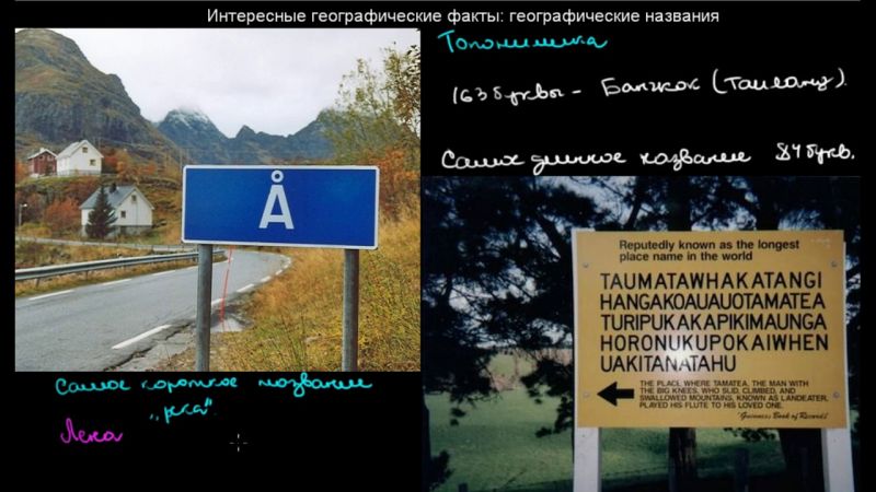 Интересные географические факты: какие удивительные вещи вы не знали о нашем мире