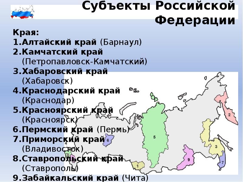 Интересует 89 регион России - где это и какие города