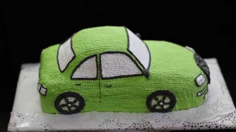 Как нарисовать автомобиль на торте своими руками: 15 простых способов