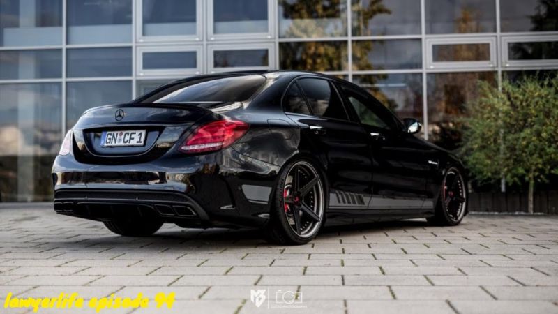 Как настроить Мерс c 63 AMG для максимальной производительности