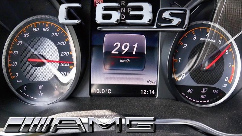 Как настроить Мерс c 63 AMG для максимальной производительности