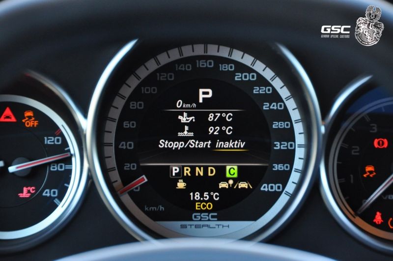 Как настроить Мерс c 63 AMG для максимальной производительности