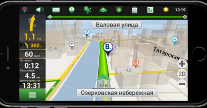 Как навигатор в автомобиле помогает ориентироваться без подключения к интернету