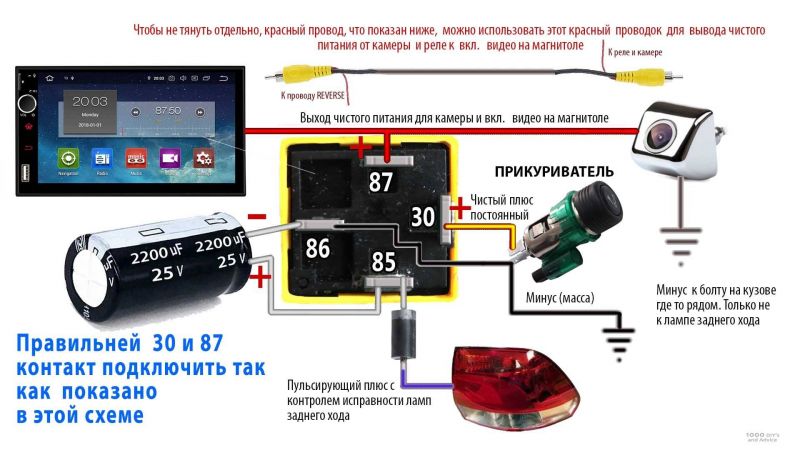 Как отремонтировать камеру заднего вида в домашних условиях: инструкция шаг за шагом