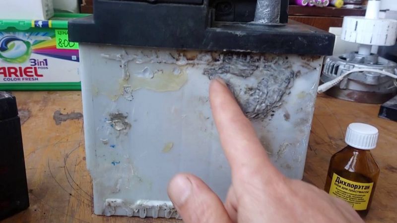 Как отремонтировать корпус аккумулятора в домашних условиях: удивительно простые способы