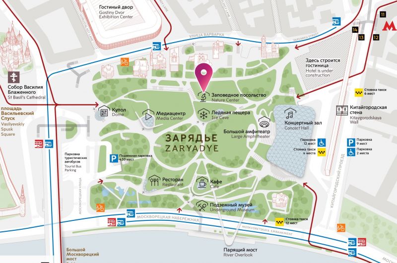Как отыскать выгодный паркинг рядом с Зарядьем в Москве: секреты экономии