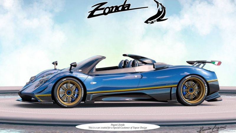 Как Pagani Zonda может заворожить своим дизайном и характеристиками