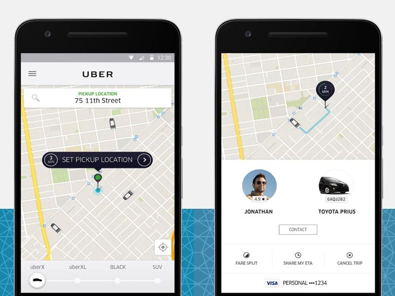Как пользоваться Uber через приложение. Пошаговая инструкция