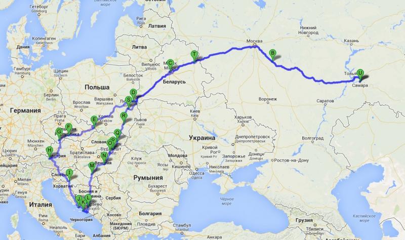 Как прокатиться в Хорватию на машине из Москвы в 2023 году: волнующее путешествие вас ожидает
