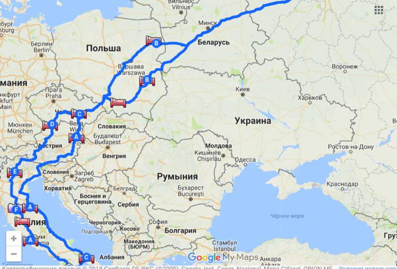 Как прокатиться в Хорватию на машине из Москвы в 2023 году: волнующее путешествие вас ожидает