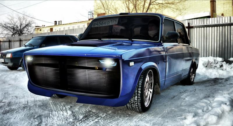 Как сделать автомобиль ВАЗ 2107  ультрасовременным в 2023 году. Уникальные способы апгрейда