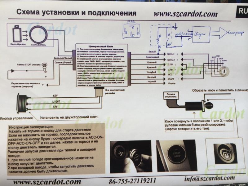 Как сделать кнопку старт-стоп на ВАЗ 2107 своими руками: установка и настройка для новичков