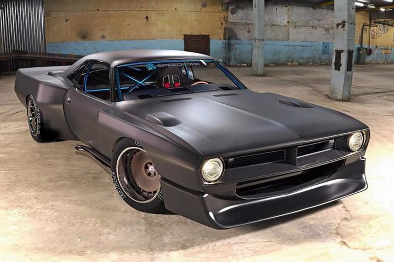 Как сделать Plymouth Hemi Cuda 1970 мечты без лишних затрат. Увлекательно про модификацию кузова