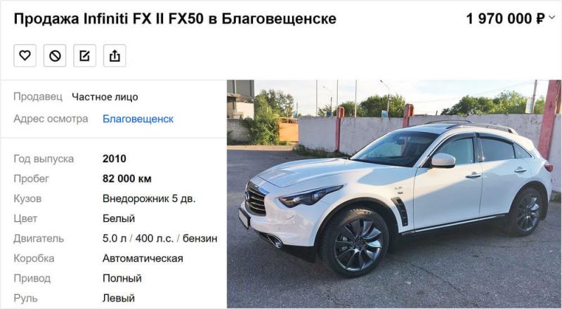 Как сделать правильный выбор между infiniti fx50 для реальных водителей: лови момент