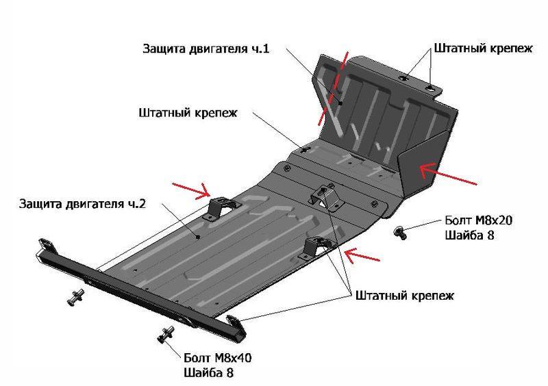 Как сделать защиту днища авто надёжной и практичной