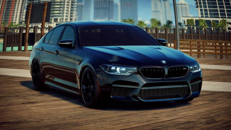 Как скачать обои на рабочий стол с BMW M5 F90: погрузитесь в мир скорости