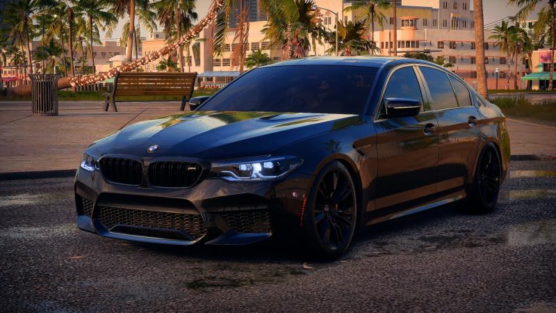 Как скачать обои на рабочий стол с BMW M5 F90: погрузитесь в мир скорости