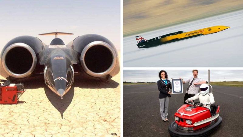 Как Thrust SSC изменил мир рекордных автомобилей