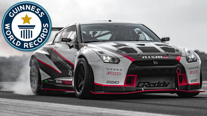 Как удержаться на грани рекорда: секреты профессионального дрифта на Nissan GT-R