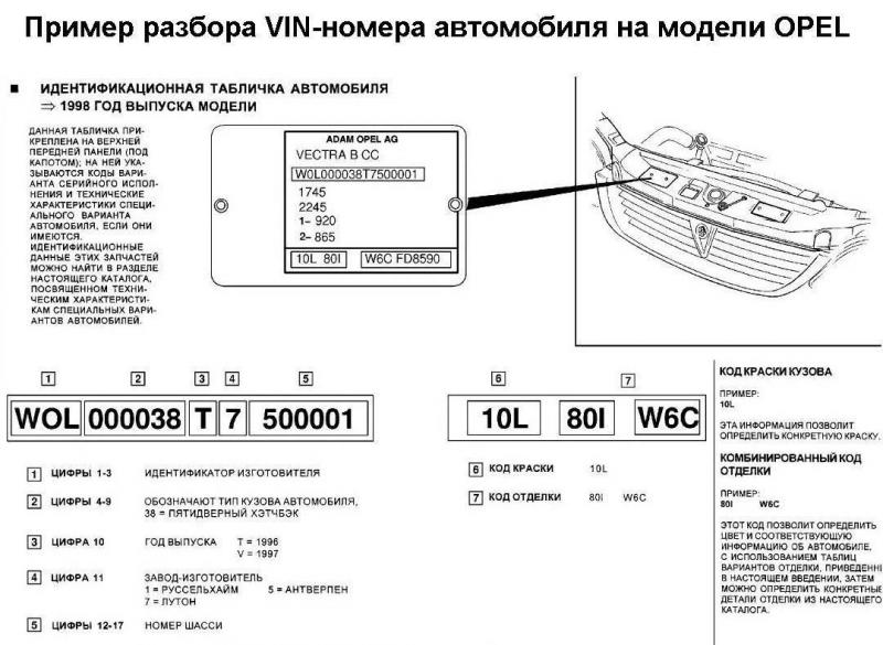 Как узнать настоящий цвет автомобиля по VIN: секреты расшифровки кода