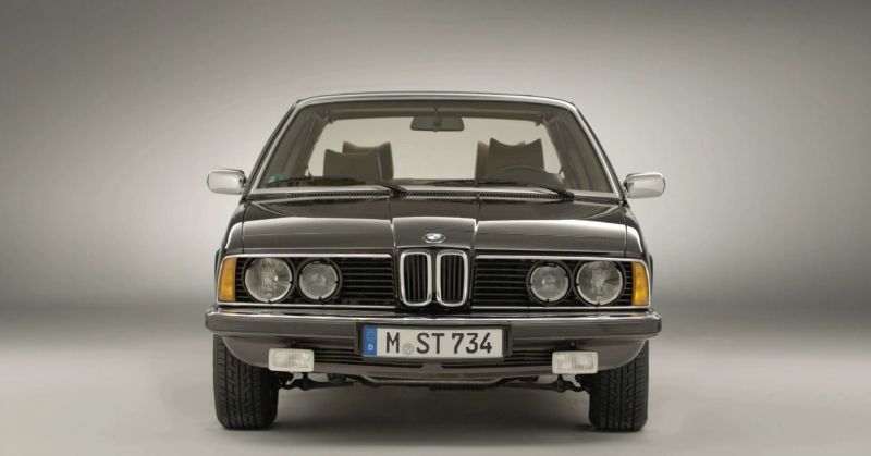 Как вдохновиться техническими решениями в классическом автомобиле BMW 7 серии E23