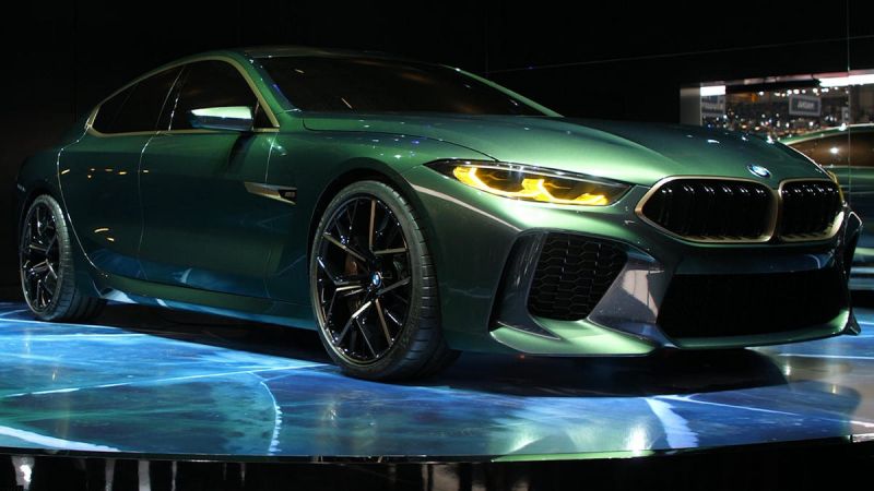 Как выбрать идеальный цвет спорткара BMW M8 Gran Coupe без 15 советов