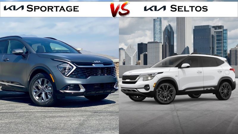 Как выбрать кроссовер Kia Seltos или Kia Sportage 2023: самое главное о технических характеристиках