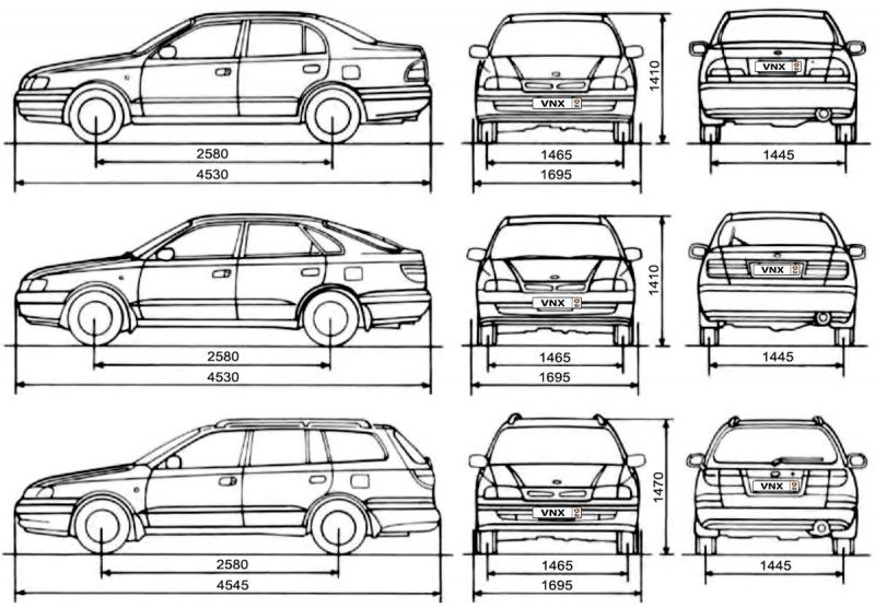Как выбрать Toyota Carina 1996 года выпуска: основные моменты автомобиля, которые стоит проверить