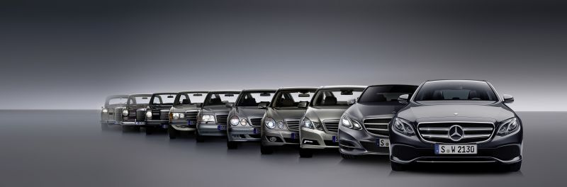 Как выглядят все поколения Mercedes-Benz E-класса: полная история модели