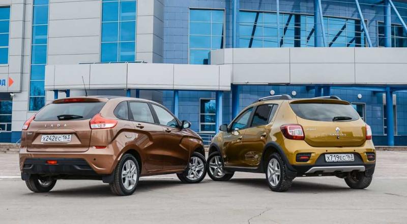 Какой кроссовер лучше выбрать: Lada Xray или Renault Sandero Stepway. Почему
