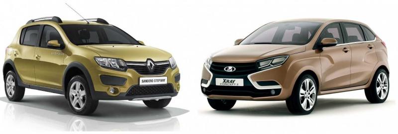 Какой кроссовер лучше выбрать: Lada Xray или Renault Sandero Stepway. Почему