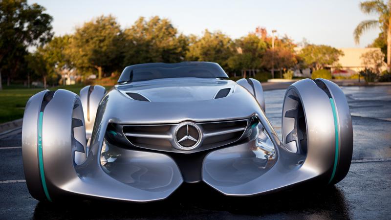 Mercedes Benz Vision EQ Silver arrow