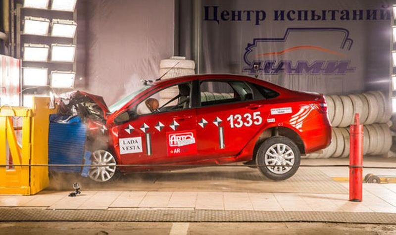 Лада Веста: техника безопасности при краш-тестах на прочность или как она выдерживает столкновения