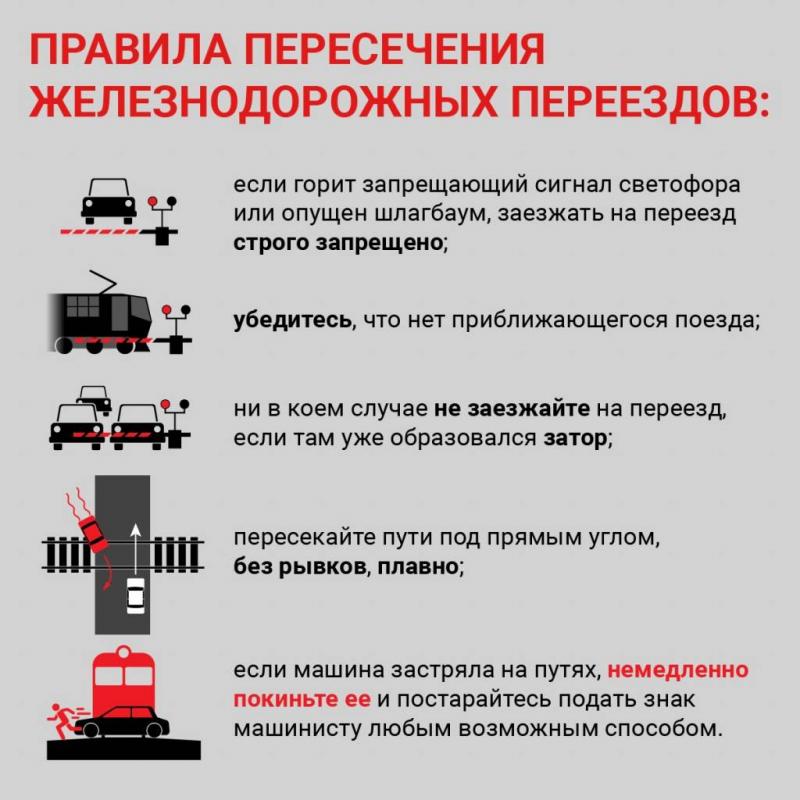 Можно ли вам на железнодорожный переезд без штрафа. Узнайте 16 способов