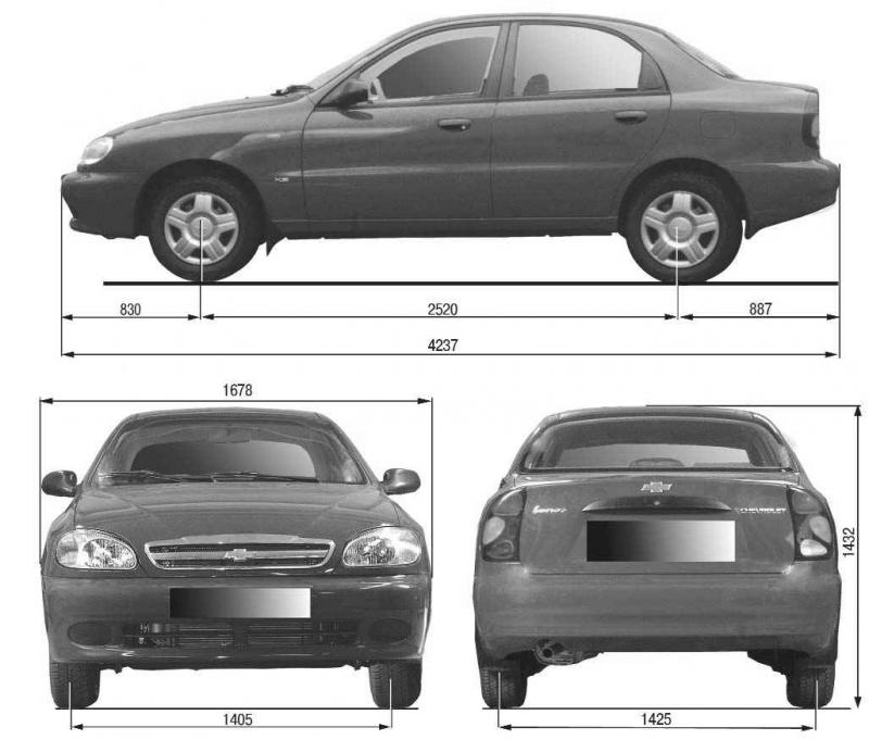 Насколько динамичен Chevrolet Lanos: обзор характеристик